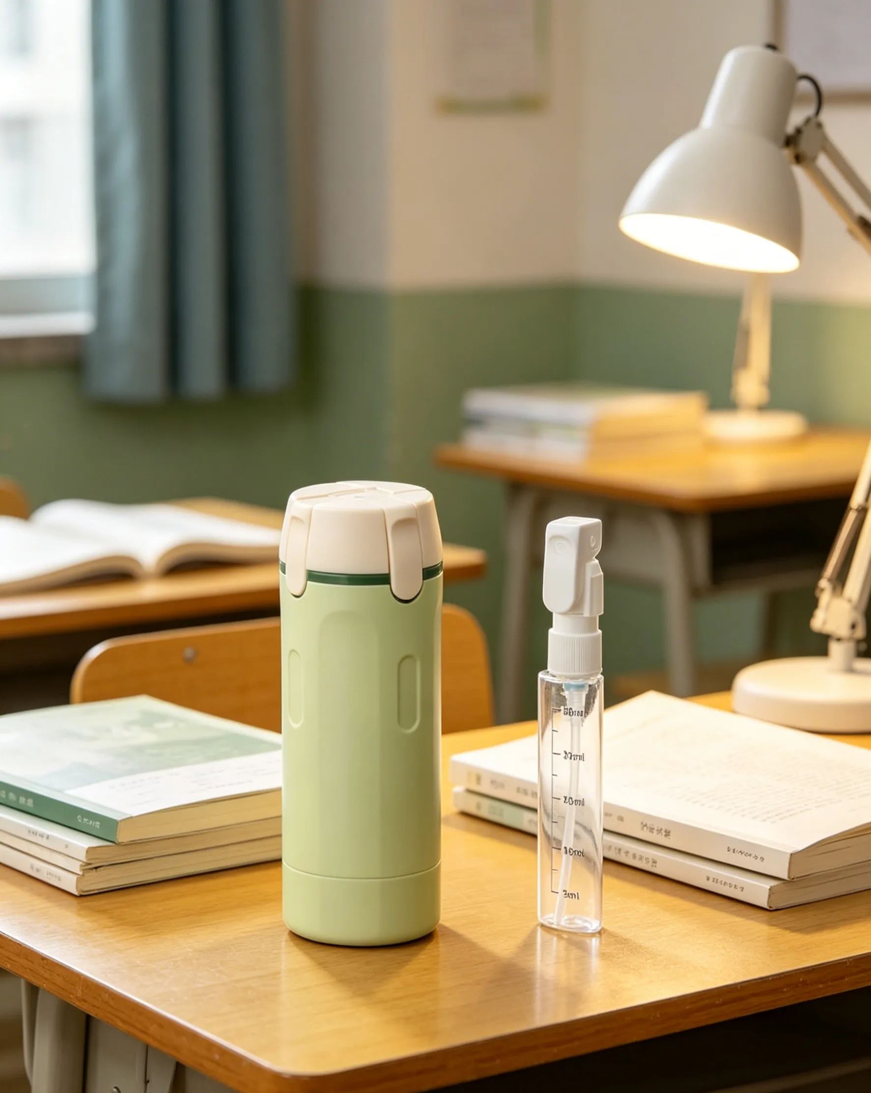Portable four-in-one travel bottle