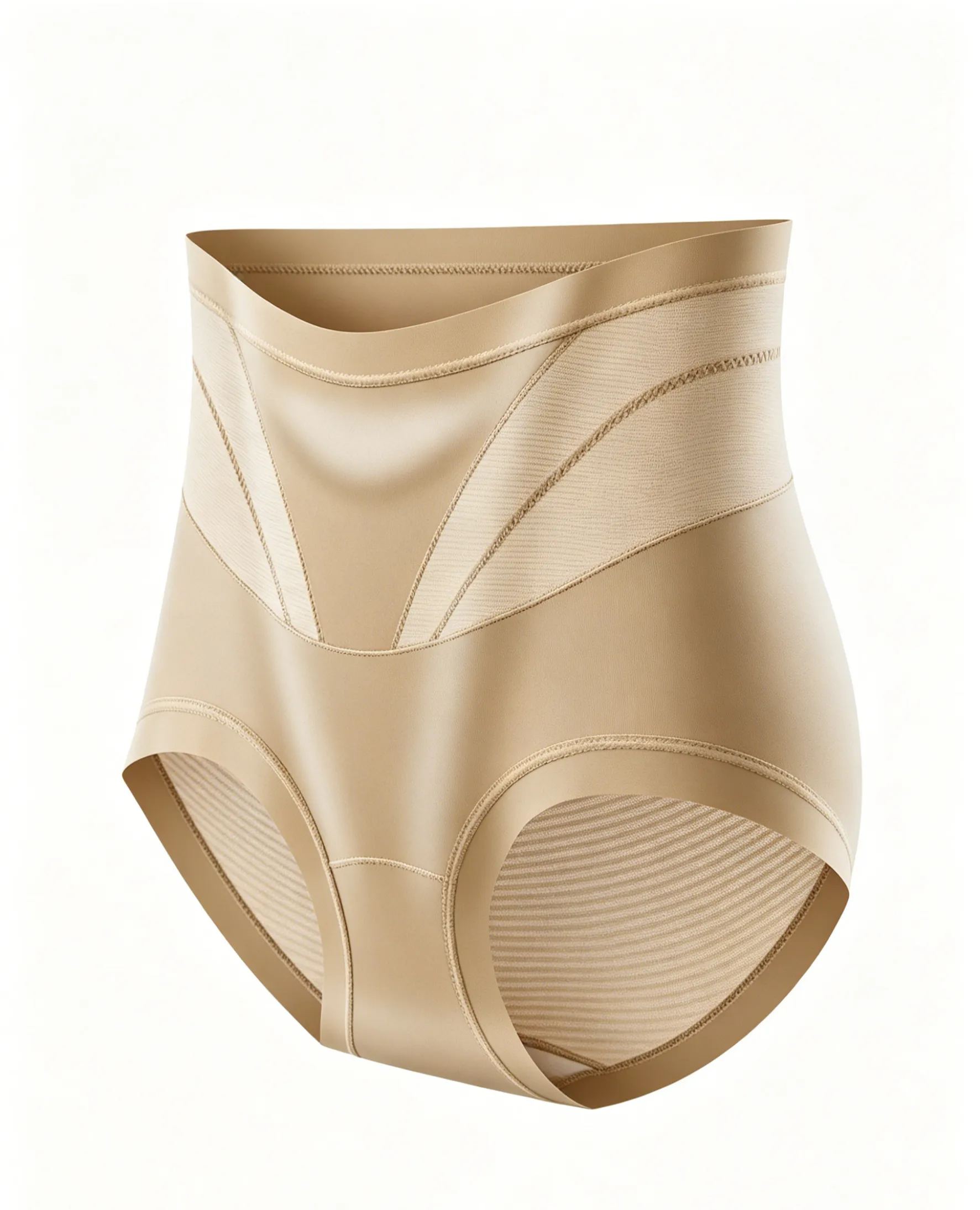 Hot Peach Hip High-Waist Shaping Panties