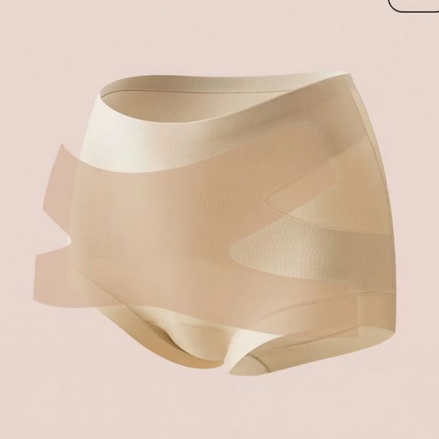 Hot Peach Hip High-Waist Shaping Panties