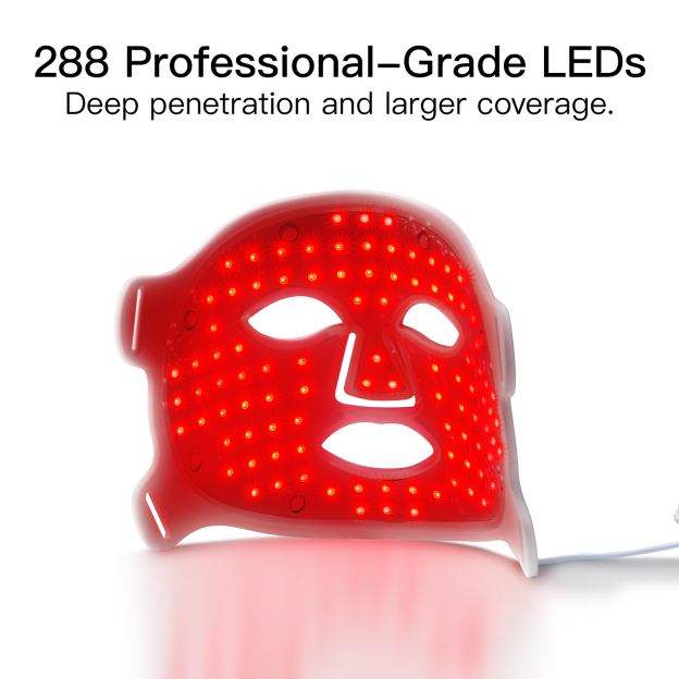Veonskin LED Rött Ljus Ansiktsmask