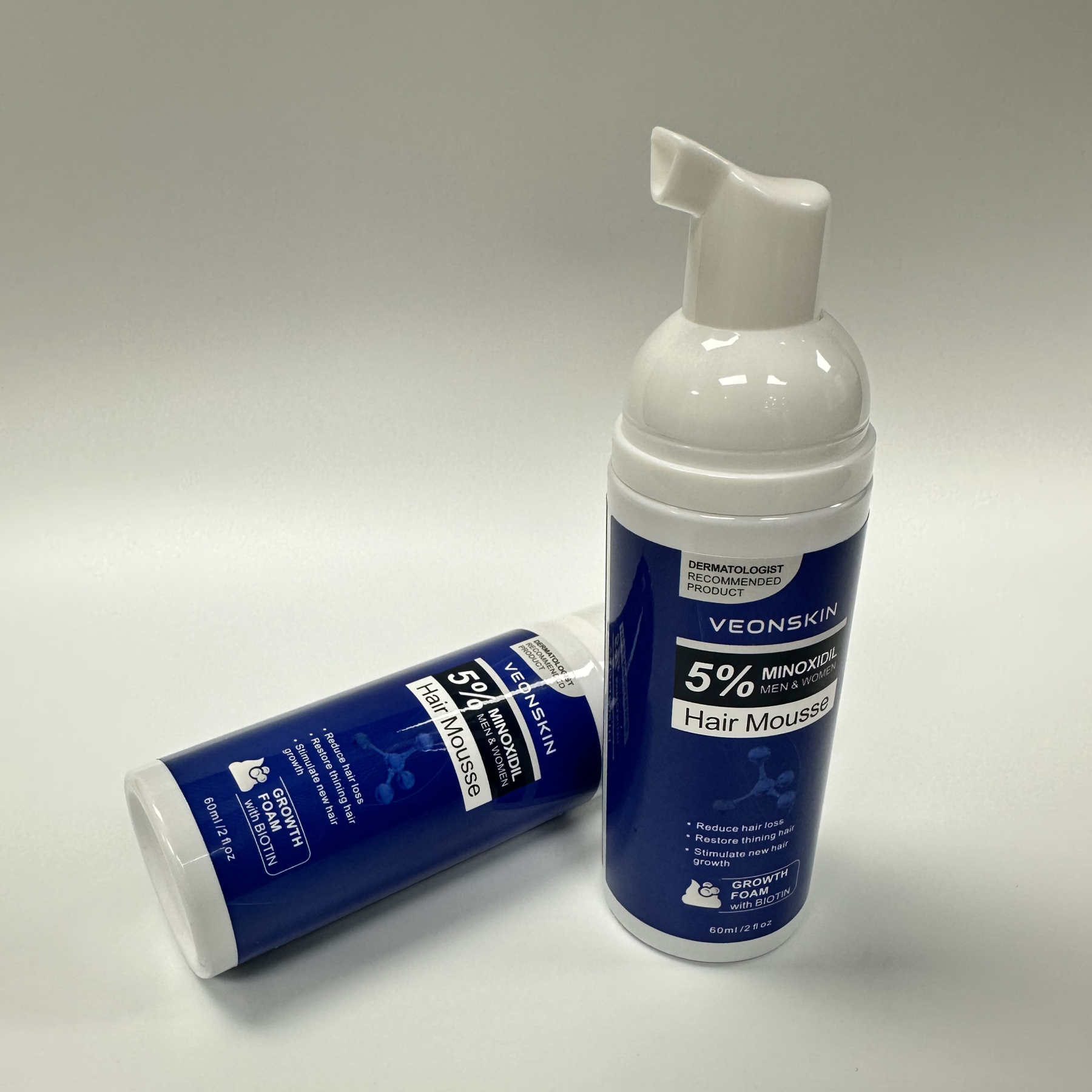 VeonSkin Scalp Forte Anti-Hair Loss Foam – Promotes Hair Growth