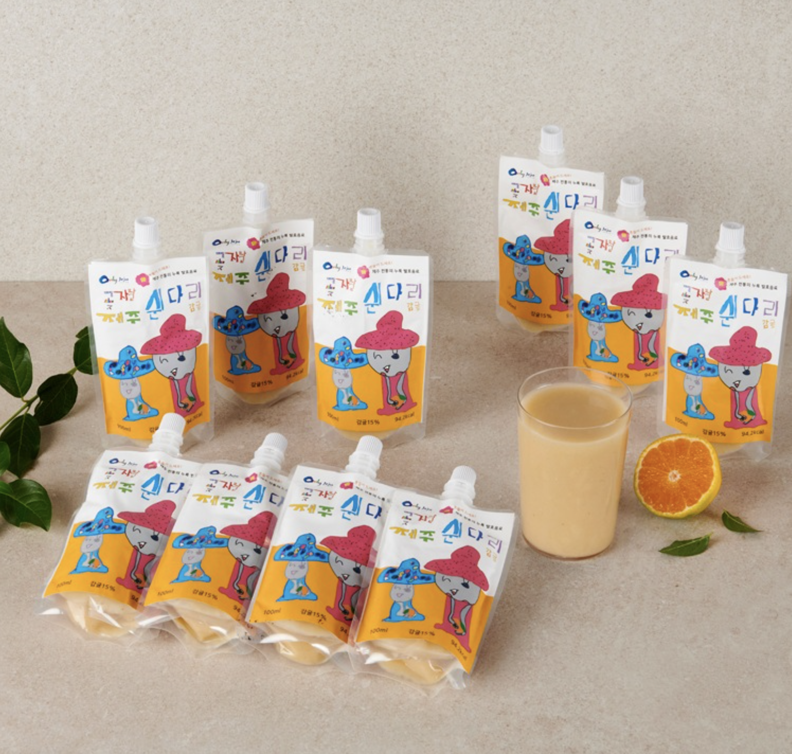 [ビーガン] スウィンダリ 韓国伝統の飲み物 コッチャワル済州 100ml X 15本入