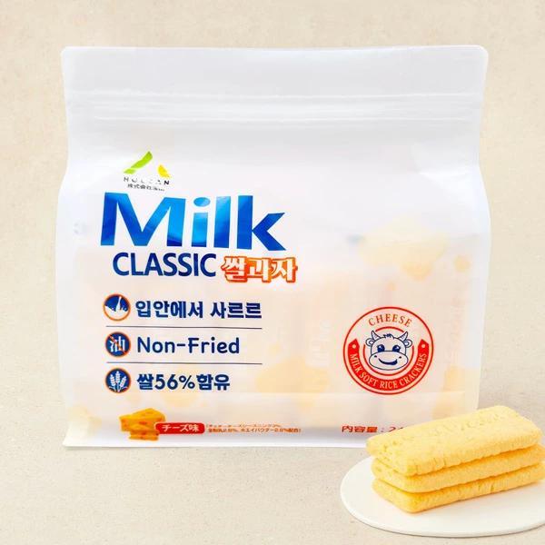 ミルククラシック 米菓子 バナナ+チーズ+プレーン / 240g 3個セット Milk Classic
