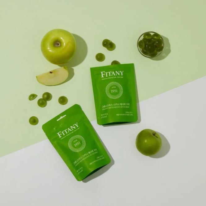 FITANY グラニースミス アップル サイダービネガーグミ 4個セット