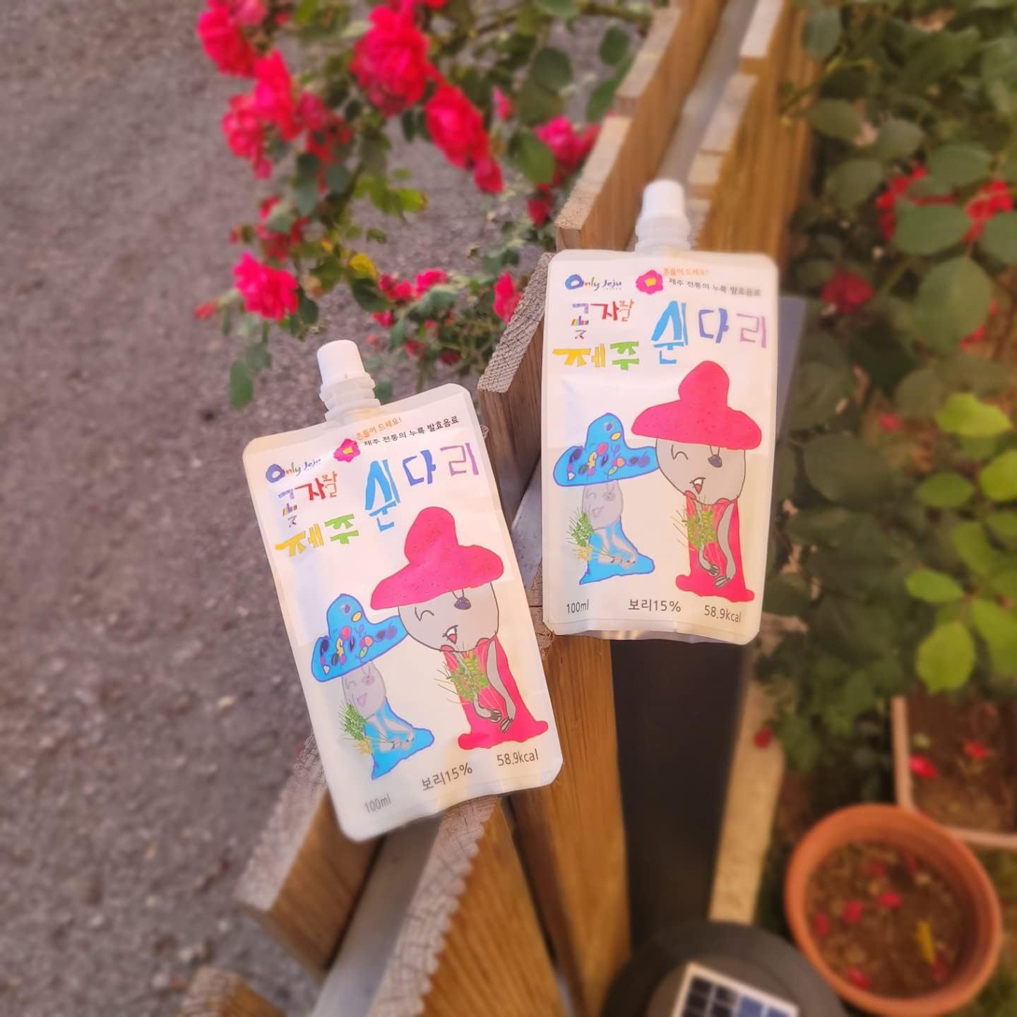 [ビーガン] スウィンダリ 韓国伝統の飲み物 コッチャワル済州 100ml X 15本入