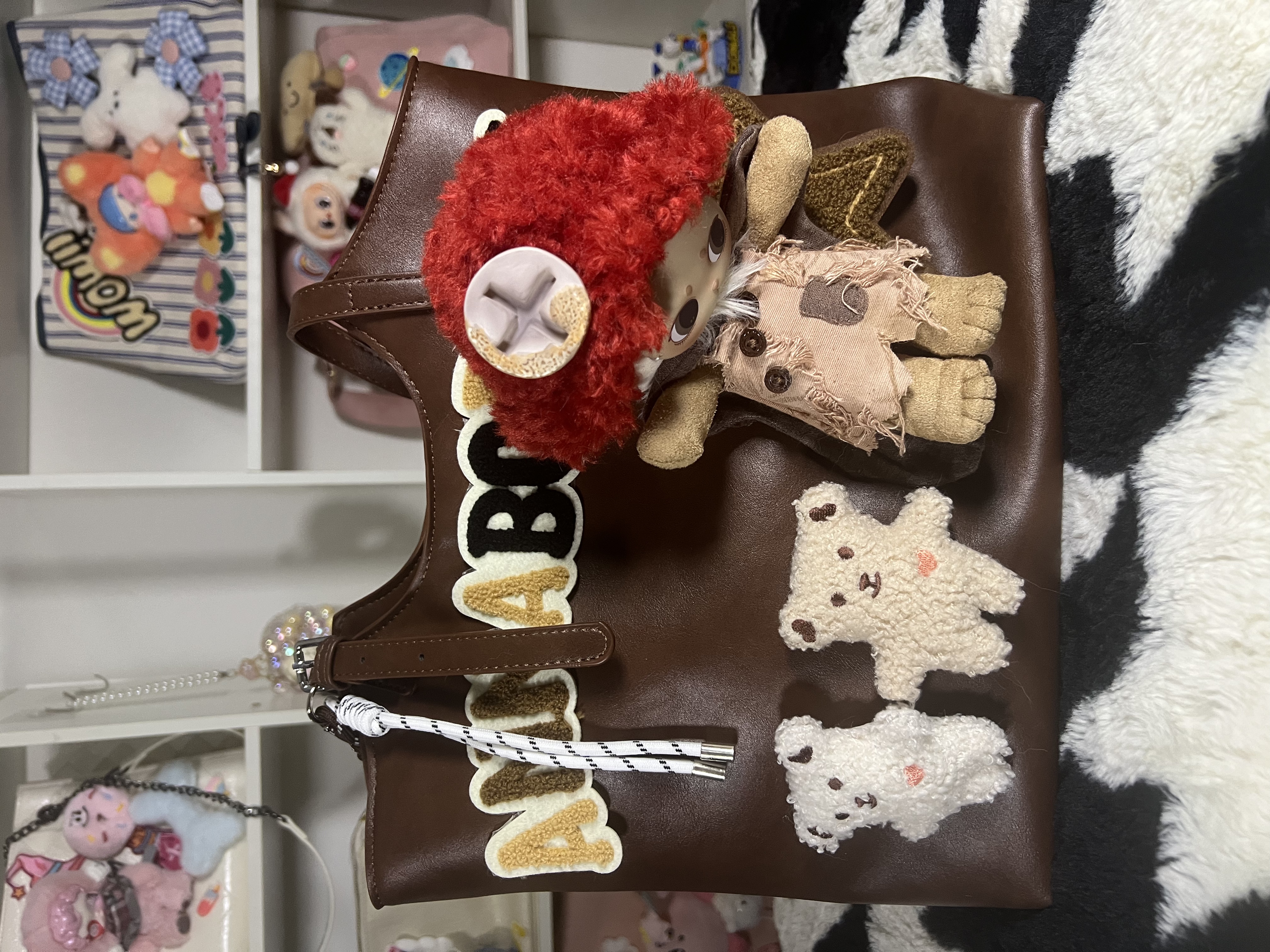 🍄 Mushroom Girl Charm – Handmade & Full of Attitude