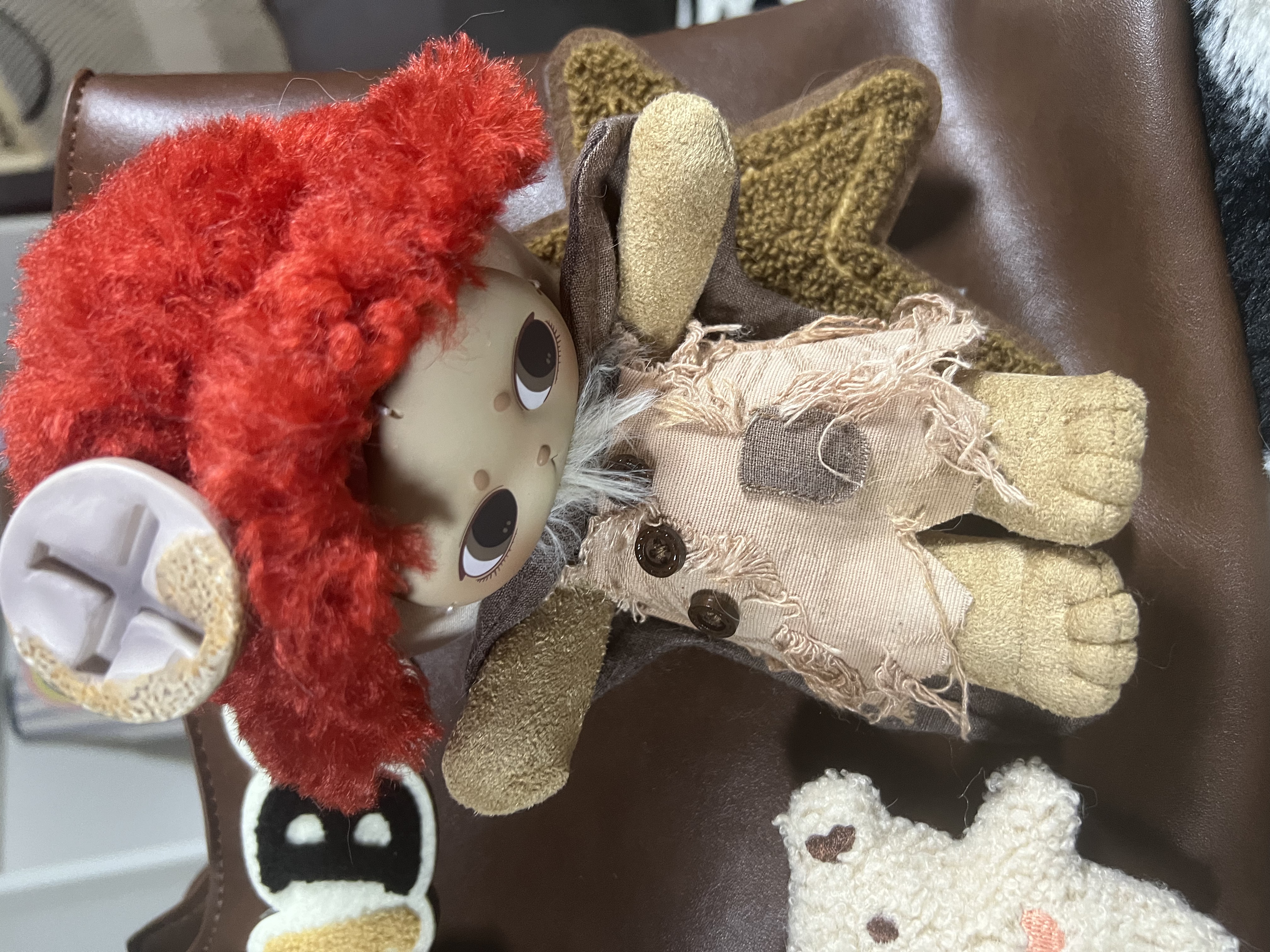 🍄 Mushroom Girl Charm – Handmade & Full of Attitude