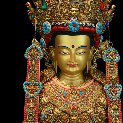 觉沃佛-金身佛像