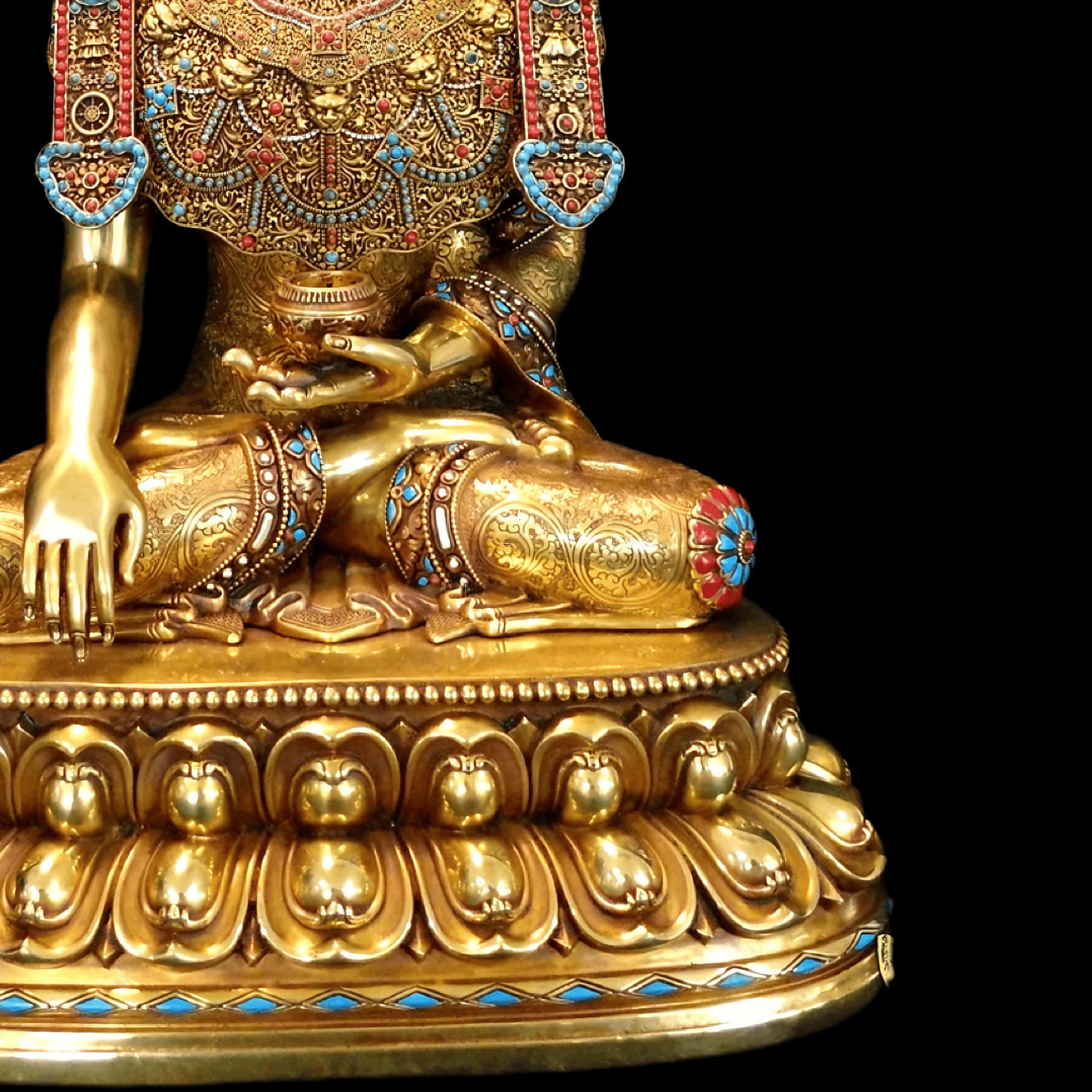 觉沃佛-金身佛像