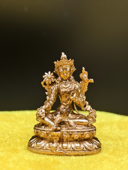 綠度母金身佛像