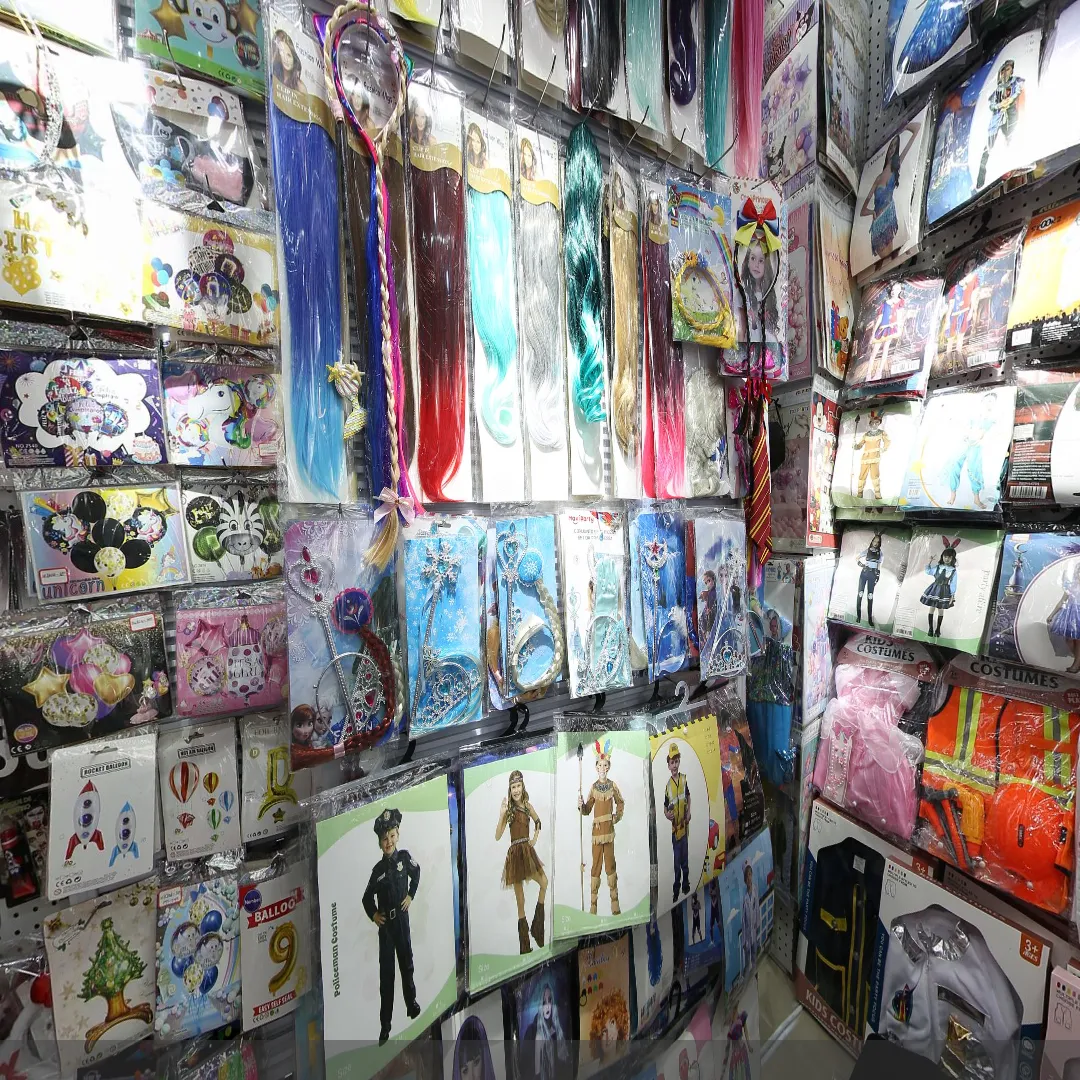 Party wigs, kids role‑play costume sets, fancy dress accessories props for theme halloween birthday party bulk