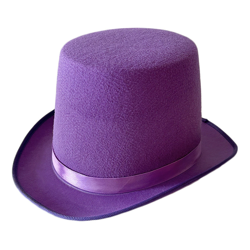 16cm Tall Top Hat – Stovepipe Hat for Magician Costume & Halloween Prop