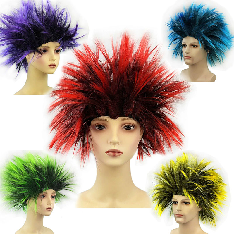 Fluffy Afro Wig – Big Funny Halloween Wig for Men & Women, Party Costume Prop