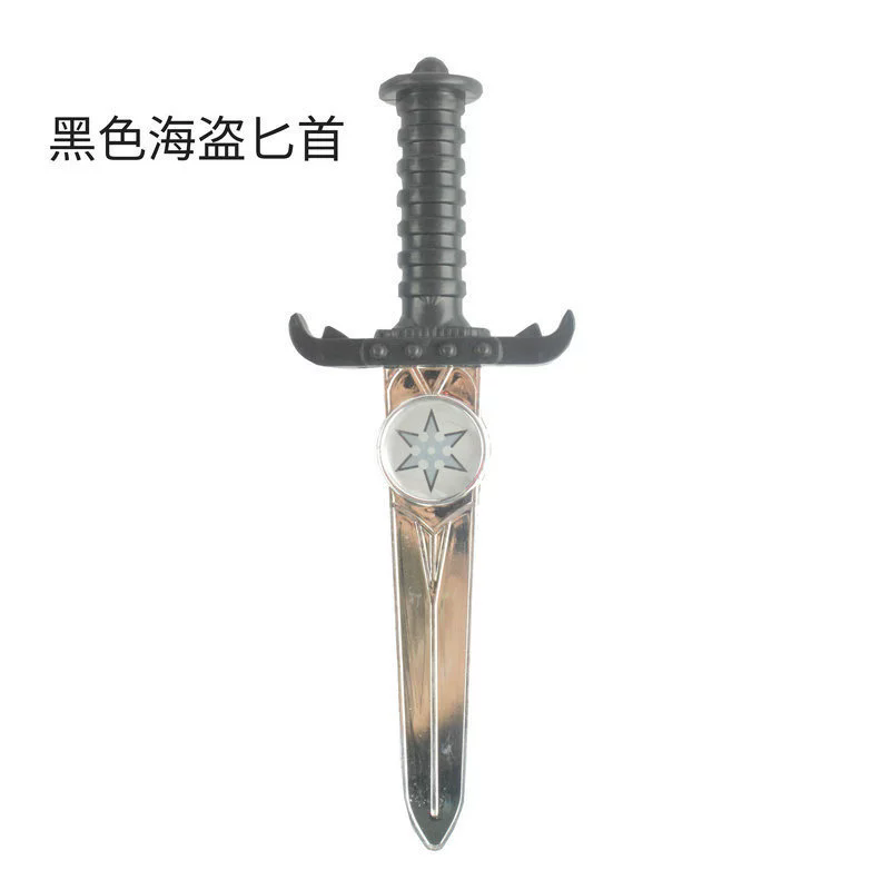Skull Handle Dagger Prop – Plastic Small Knife for Assassin Halloween Costume Party