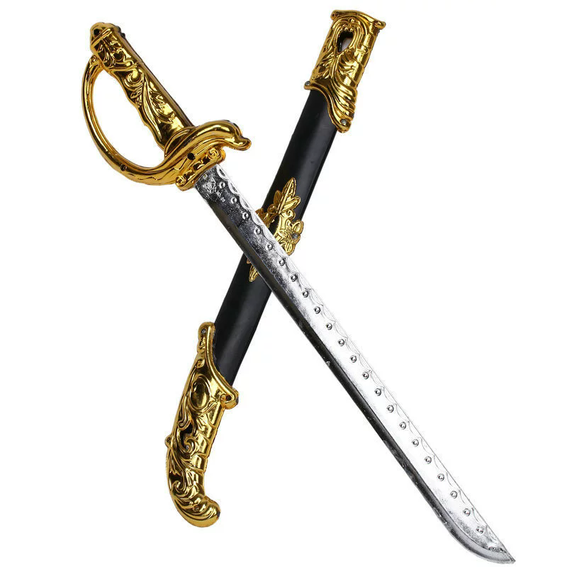 Command Sword Prop – Plastic Officer’s Saber for Halloween Cosplay Costume Accessory