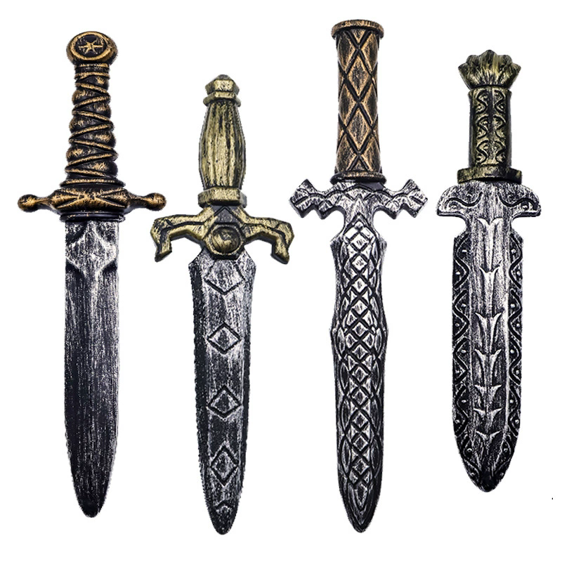 Plastic Halloween Sword – Samurai Katana Ninja Blade for Cosplay Party Prop