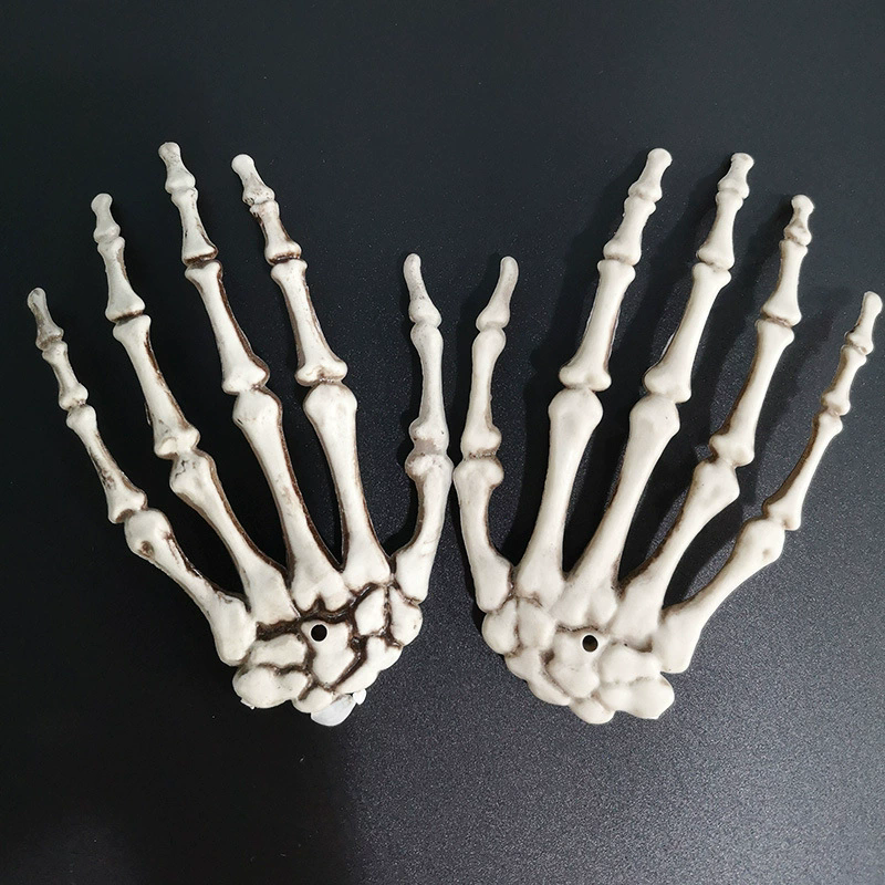 Halloween Skeleton Hand – Lifelike Bone Hand Claw for Home Decoration Party Prop