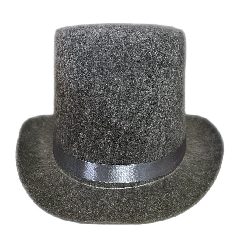 16cm Tall Top Hat – Stovepipe Hat for Magician Costume & Halloween Prop