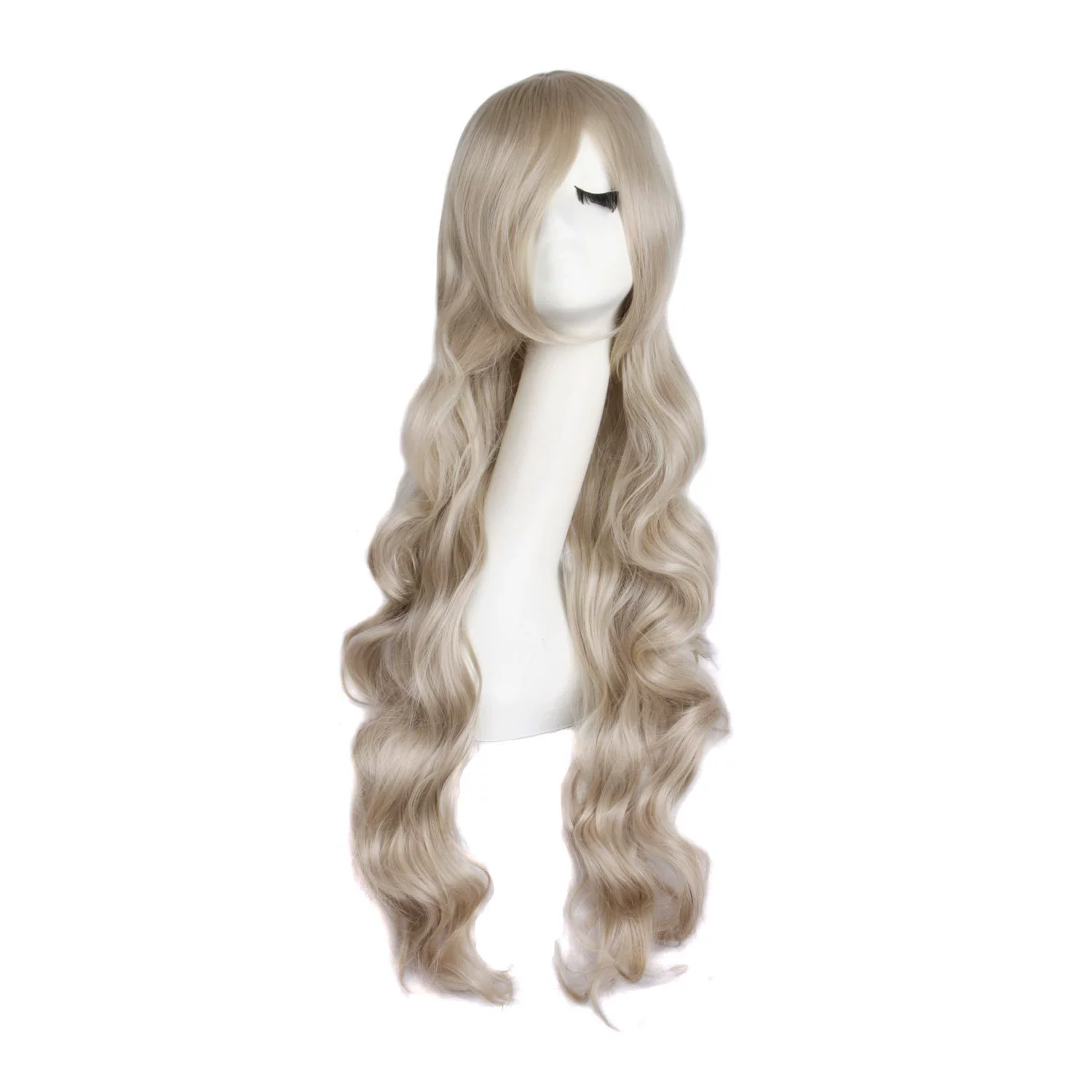 Long Spiral Curly Colorful Wig – Rainbow Curls Anime Cosplay Synthetic Wig for Women & Girls Party Prop