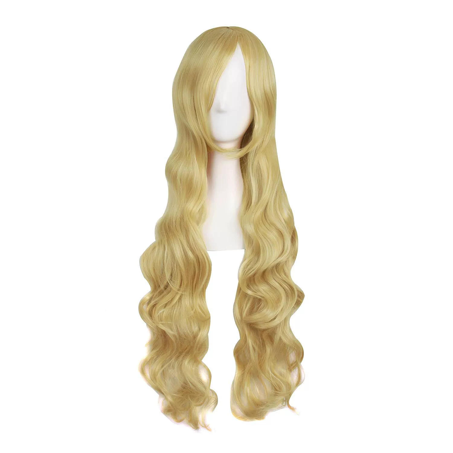 Long Spiral Curly Colorful Wig – Rainbow Curls Anime Cosplay Synthetic Wig for Women & Girls Party Prop