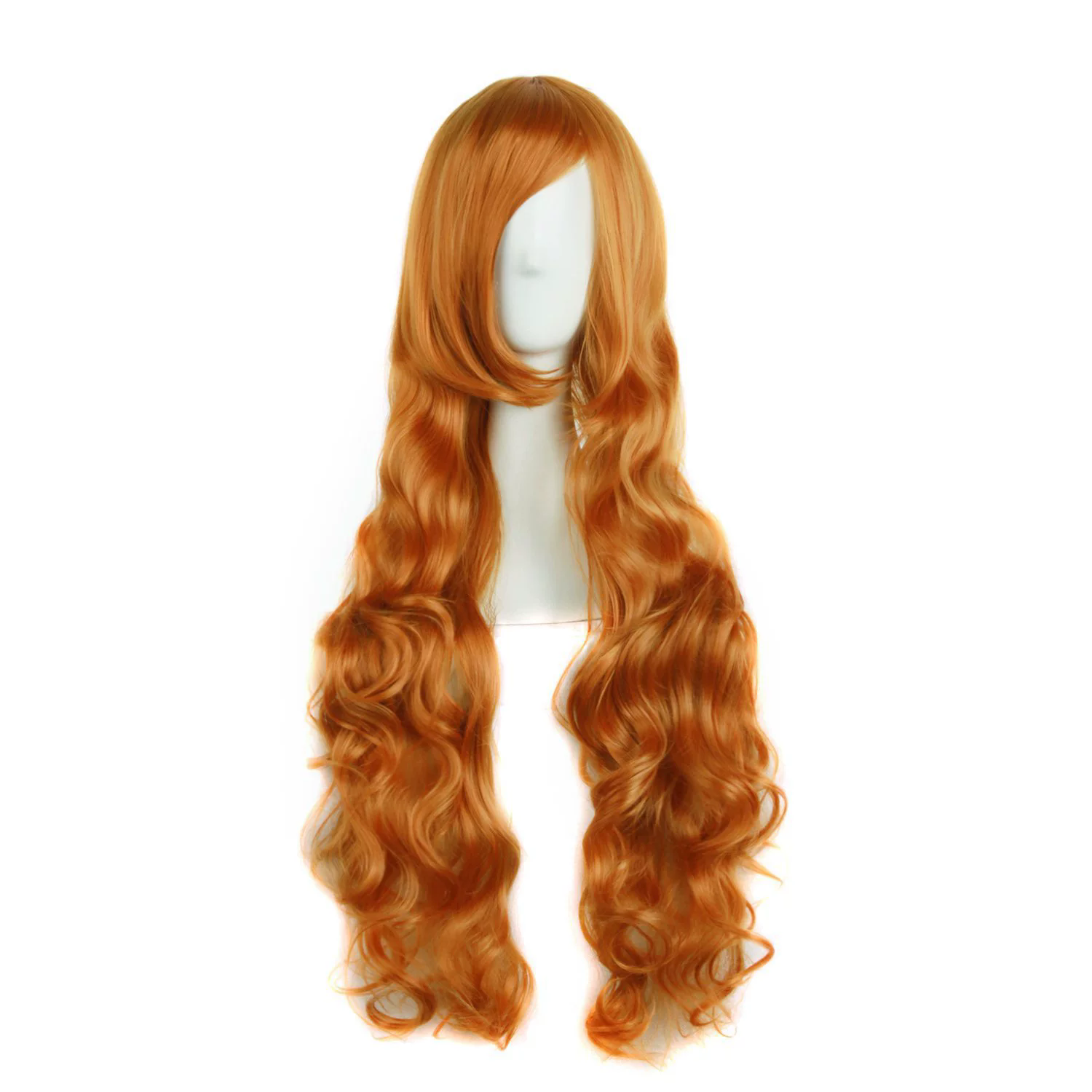 Long Spiral Curly Colorful Wig – Rainbow Curls Anime Cosplay Synthetic Wig for Women & Girls Party Prop