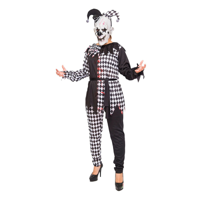 Creepy Clown Costume Professional Halloween Stage & Cosplay Outfit