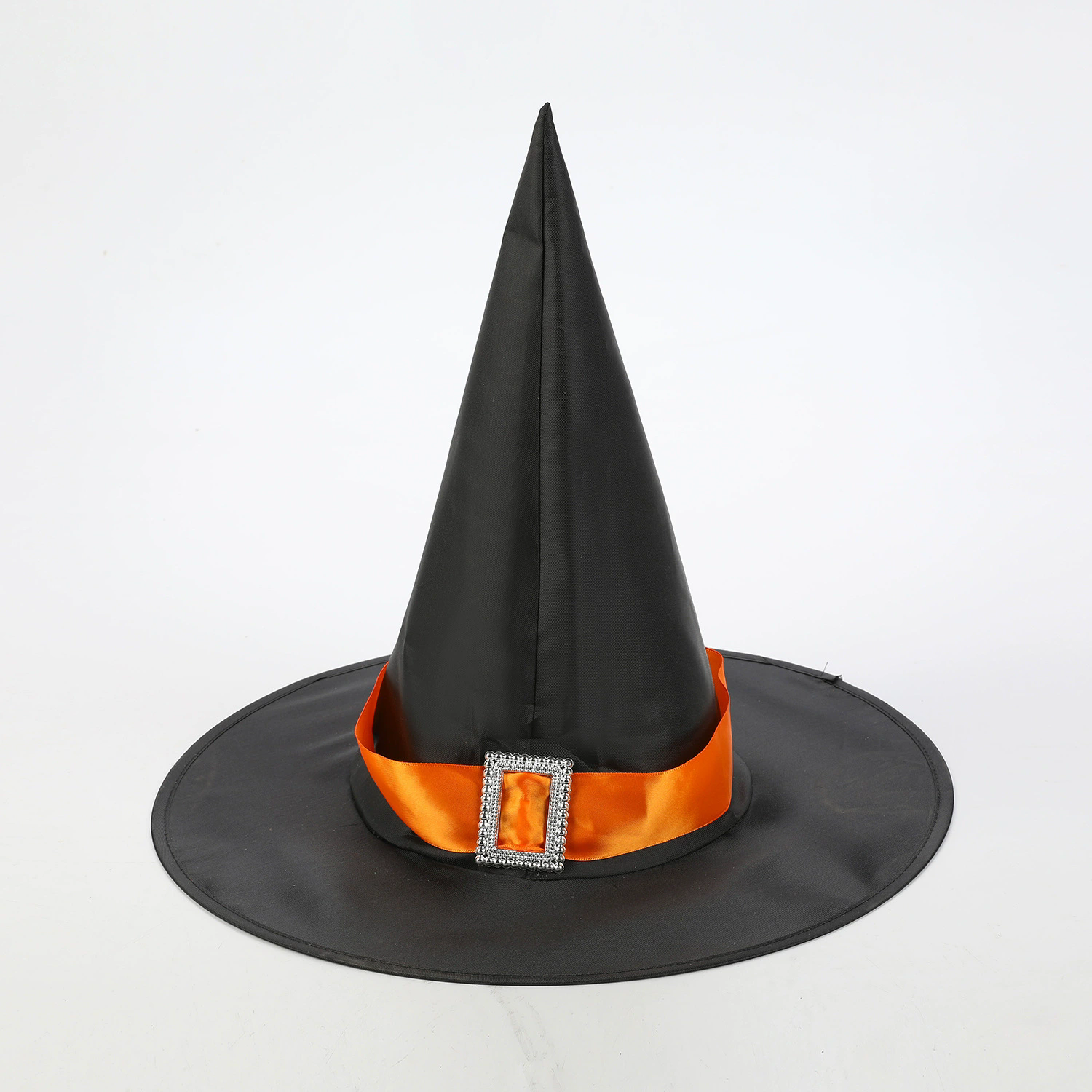 Wholesale Black Oxford Cloth Witch Hat – Bulk Wizard Cap for Halloween Party Supply