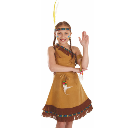 Native American costume for kids Tribal Princess Costume – Festive Thanksgiving & Halloween Dress
