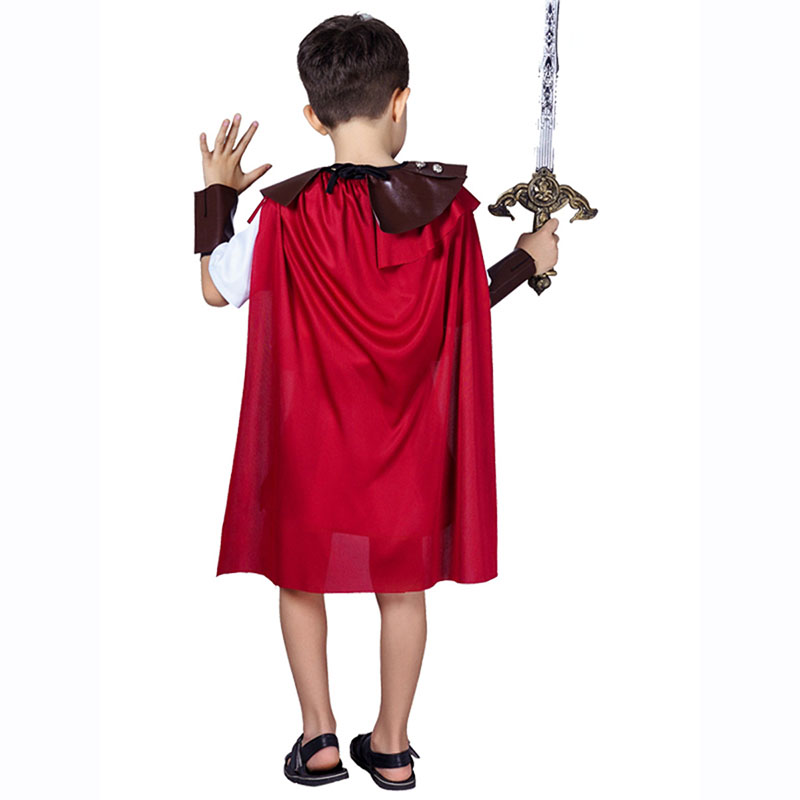 Kids Roman Warrior Costume – Boys Halloween Gladiator Outfit for Cosplay & Fancy Dress