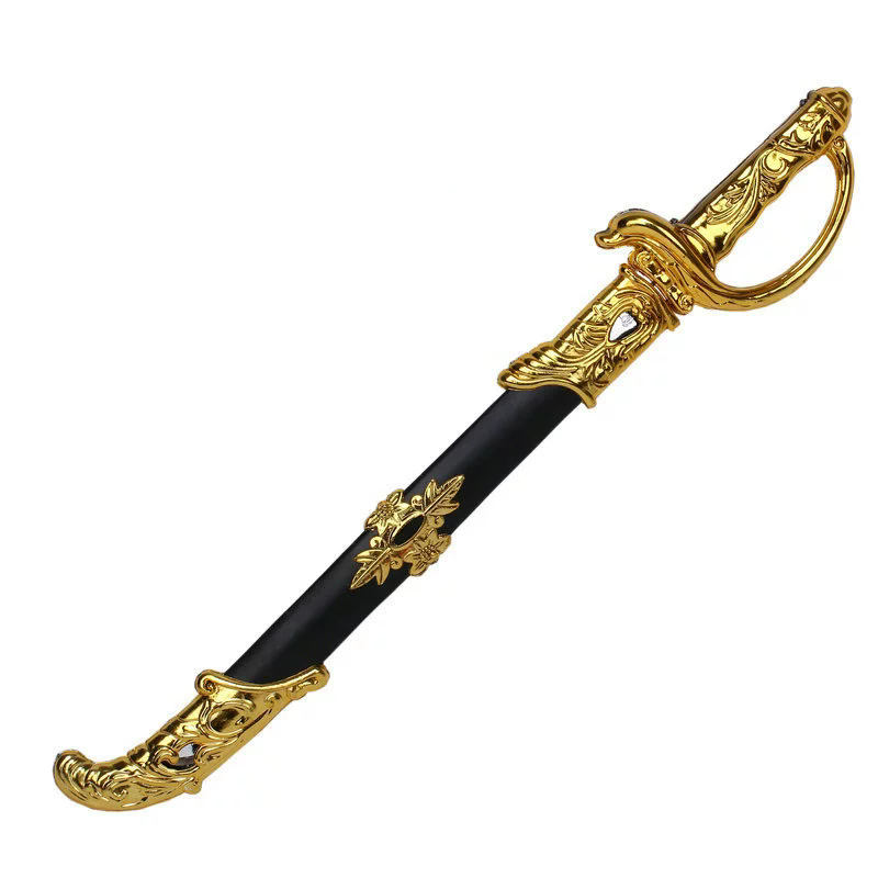 Command Sword Prop – Plastic Officer’s Saber for Halloween Cosplay Costume Accessory