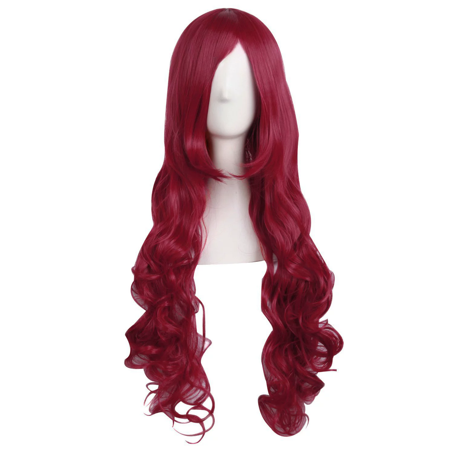 Long Spiral Curly Colorful Wig – Rainbow Curls Anime Cosplay Synthetic Wig for Women & Girls Party Prop