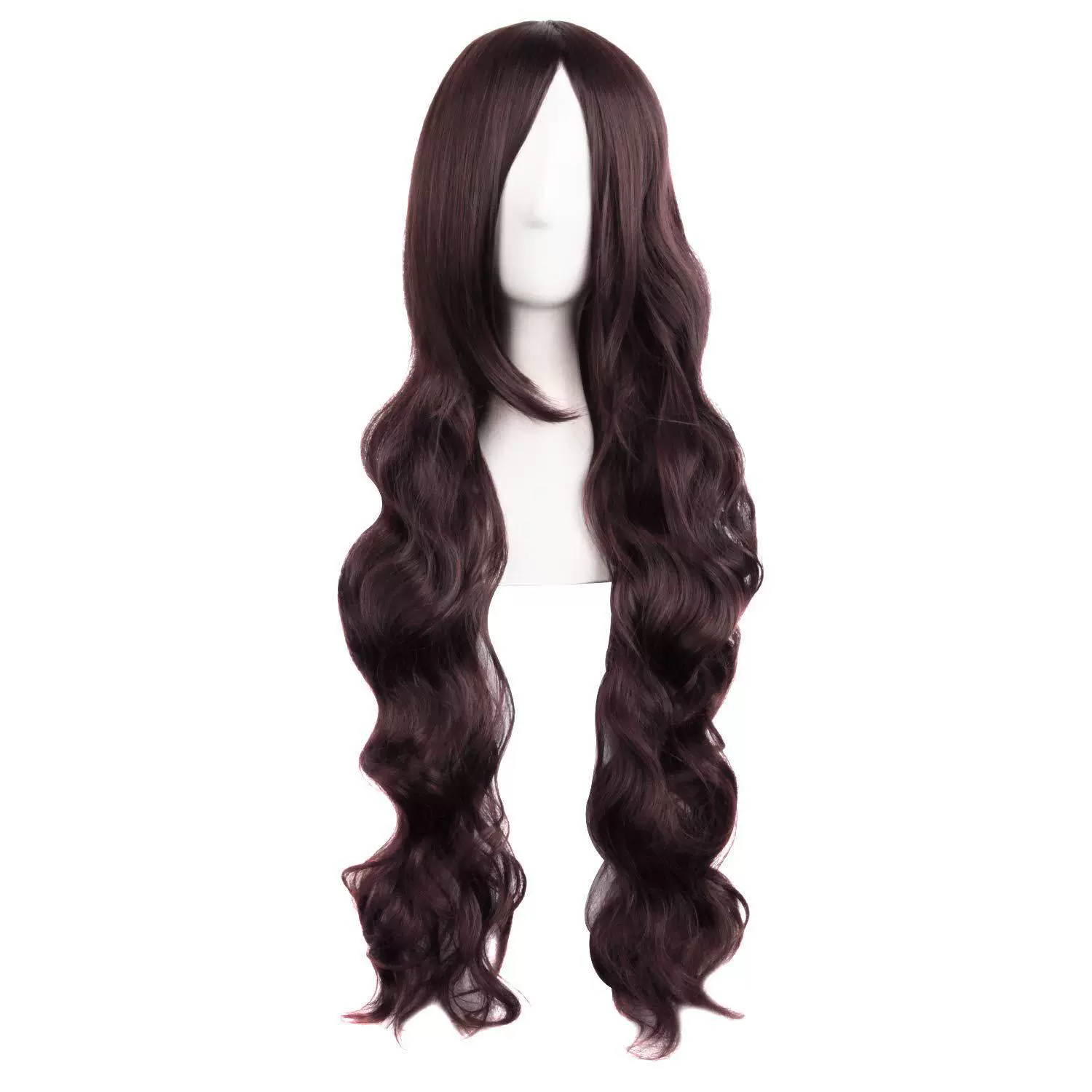 Long Spiral Curly Colorful Wig – Rainbow Curls Anime Cosplay Synthetic Wig for Women & Girls Party Prop