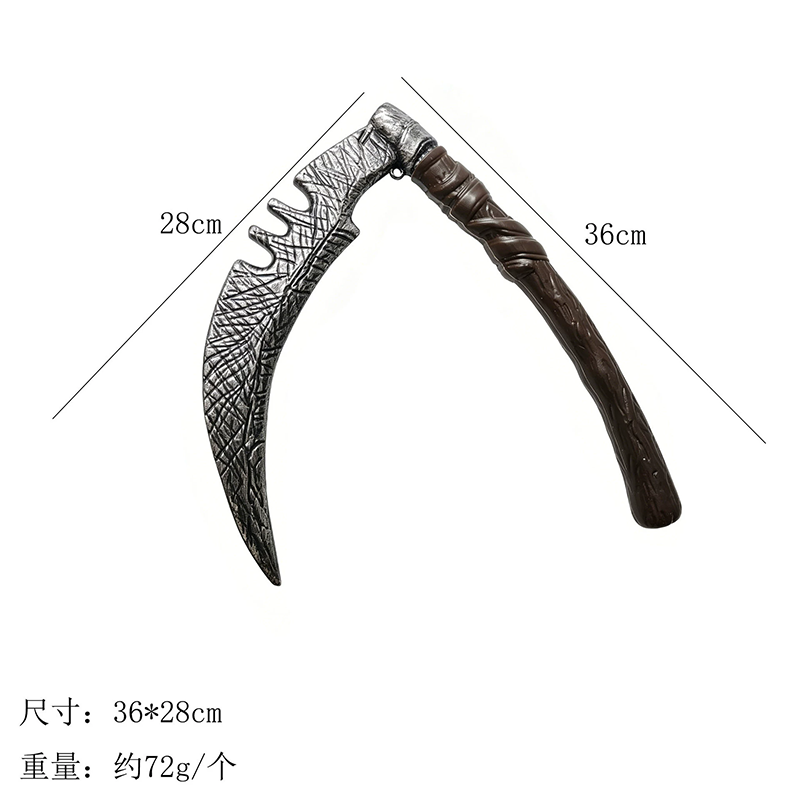 Halloween Bloody Knife Prop – Plastic Sharp Dagger with Fake Blood for Killer Costume Accessory
