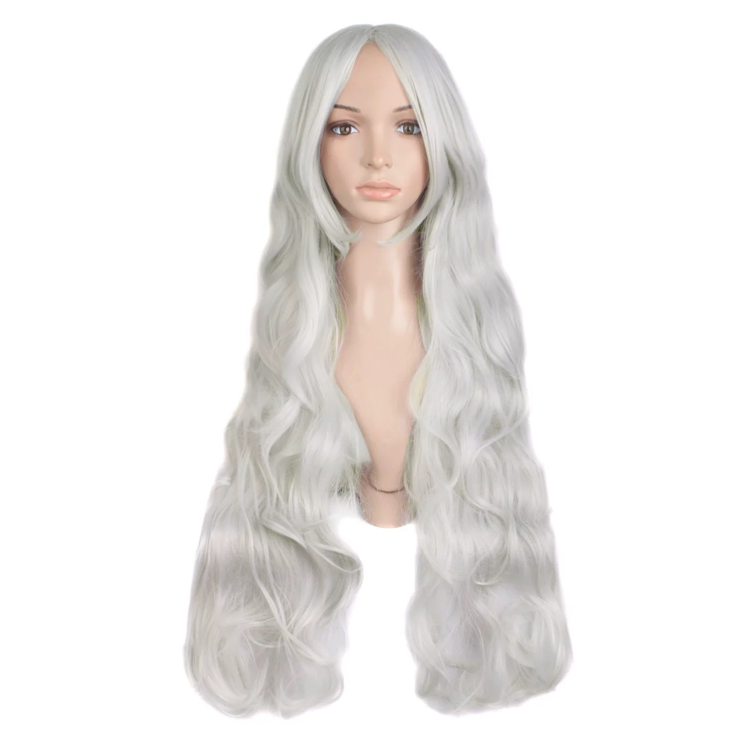 Long Spiral Curly Colorful Wig – Rainbow Curls Anime Cosplay Synthetic Wig for Women & Girls Party Prop