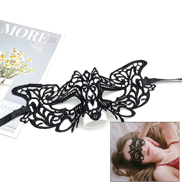 Shapeable Lace Mask – Malleable Half Face Eye Mask for Women, Bendable Black Masquerade Mask for Adult Party & Dance& Halloween Yard Decor