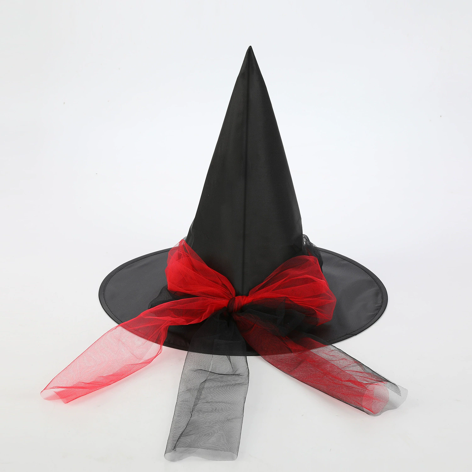 Wholesale Black Oxford Cloth Witch Hat – Bulk Wizard Cap for Halloween Party Supply