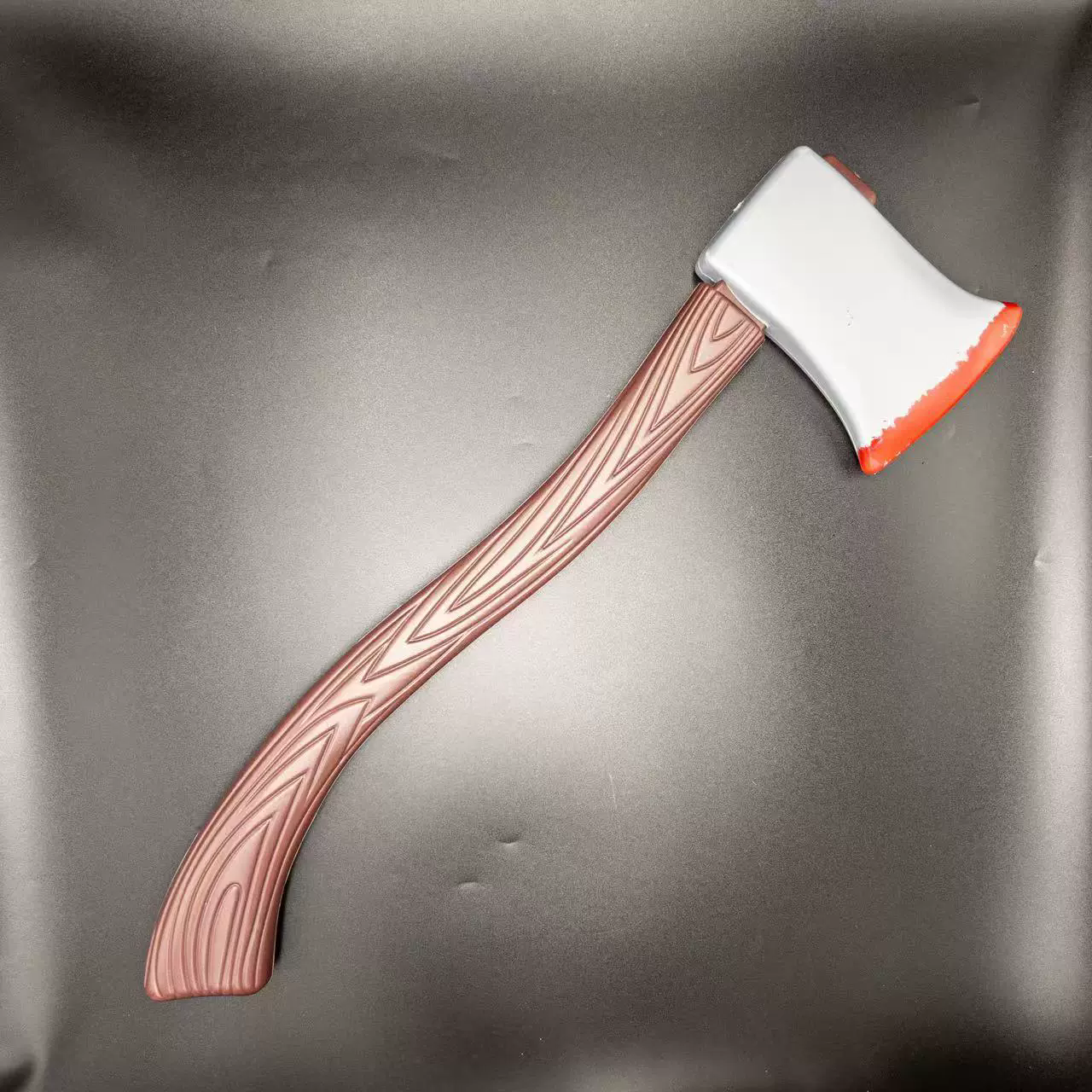 Halloween Axe Prop – Bloody Battle Axe Weapon for Viking Zombie Costume Party Decoration