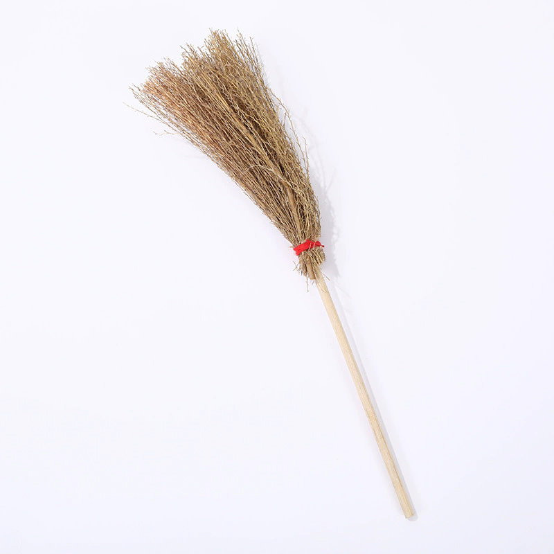 Tiny Broomstick Prop – Mini Witch Broom for Halloween Decor Cake Topper Party Favor