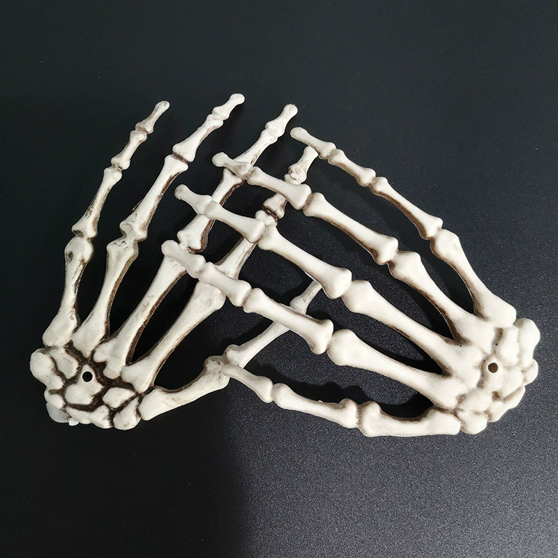 Halloween Skeleton Hand – Lifelike Bone Hand Claw for Home Decoration Party Prop