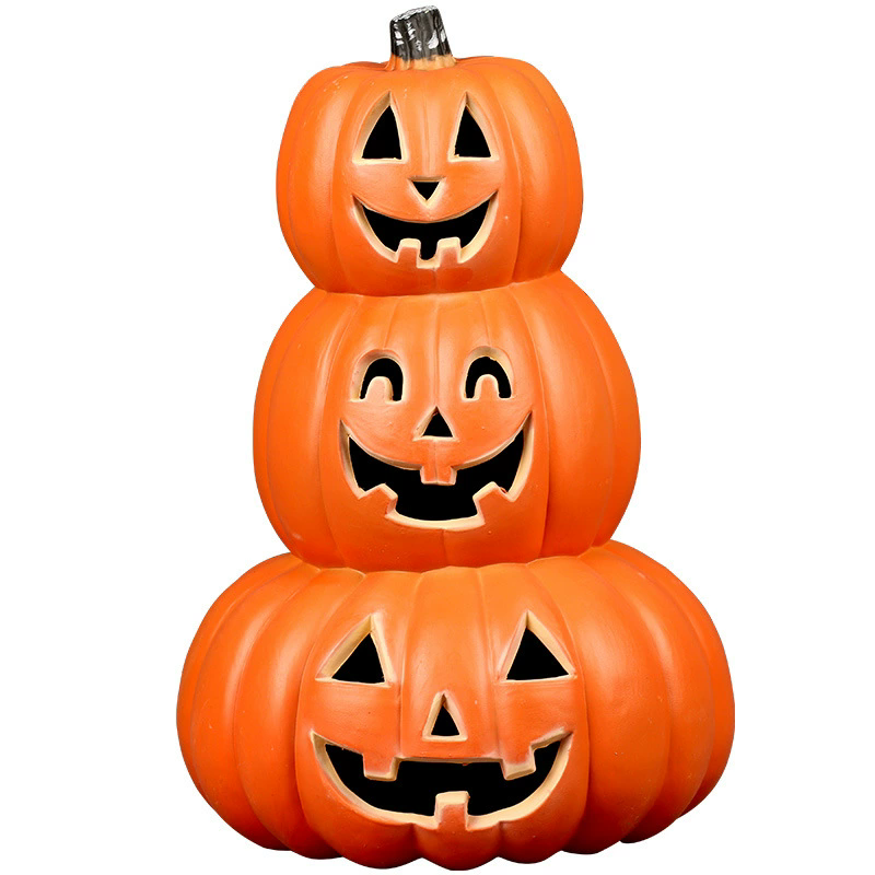 Light Up Halloween Pumpkin – Jack O Lantern LED Lamp for Party Decoration