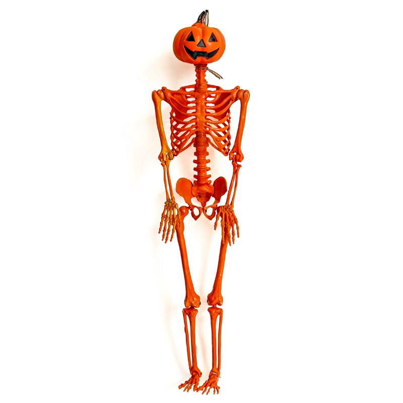 Bulk Wholesale Pumpkin Skeleton Prop | Durable Animatronic Haunted House Decor