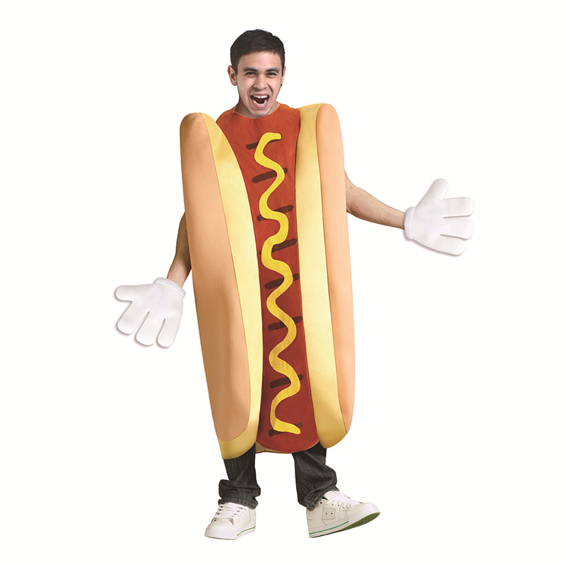 Halloween Costume Hamburger Pizza Cosplay Holiday Party Costume