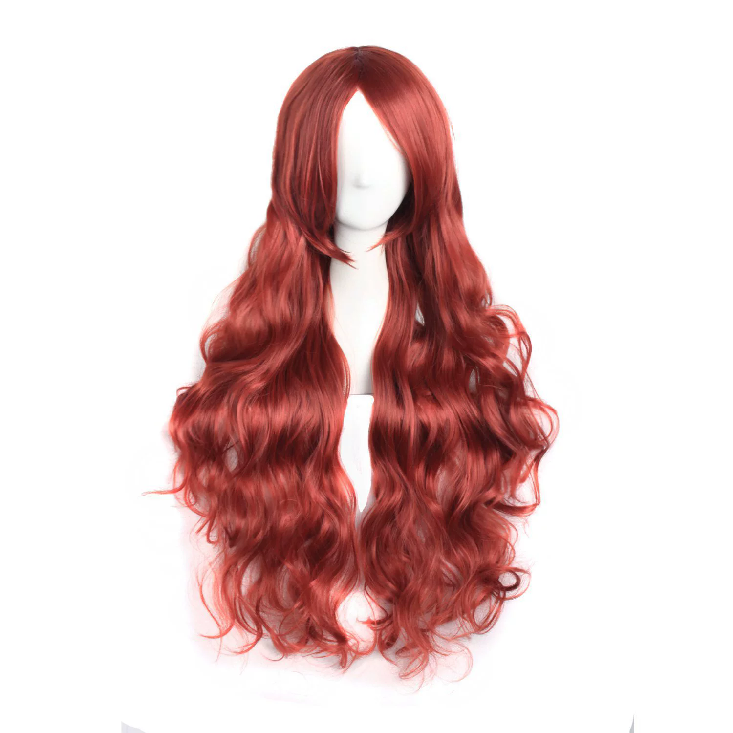 Long Spiral Curly Colorful Wig – Rainbow Curls Anime Cosplay Synthetic Wig for Women & Girls Party Prop