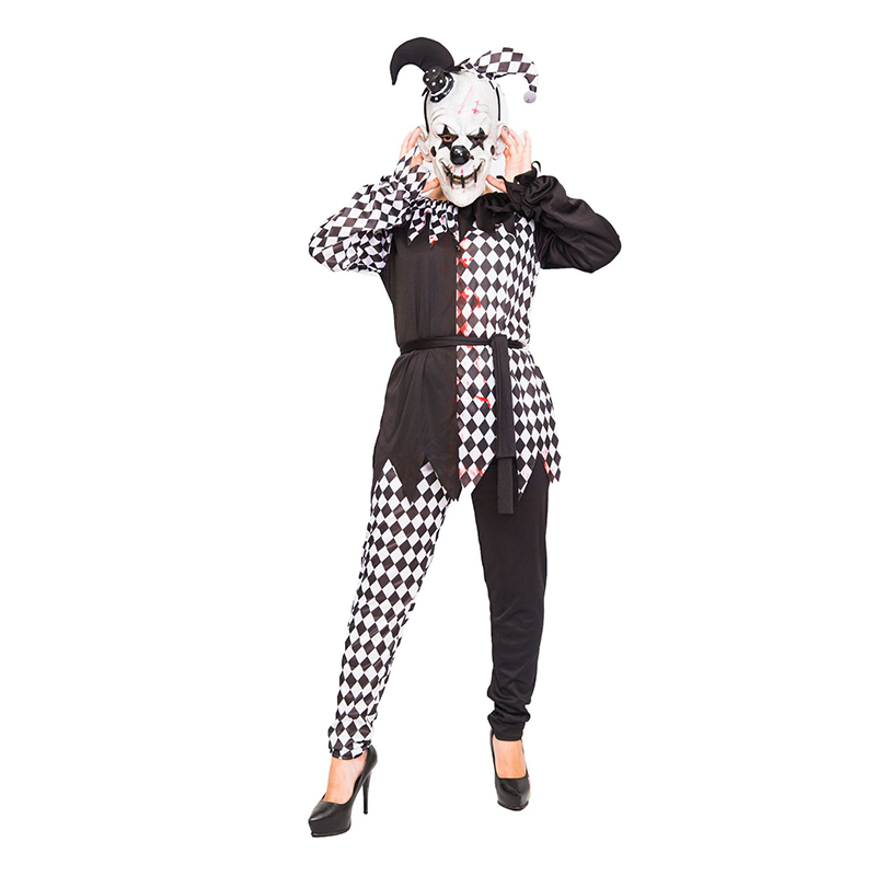 Creepy Clown Costume Professional Halloween Stage & Cosplay Outfit