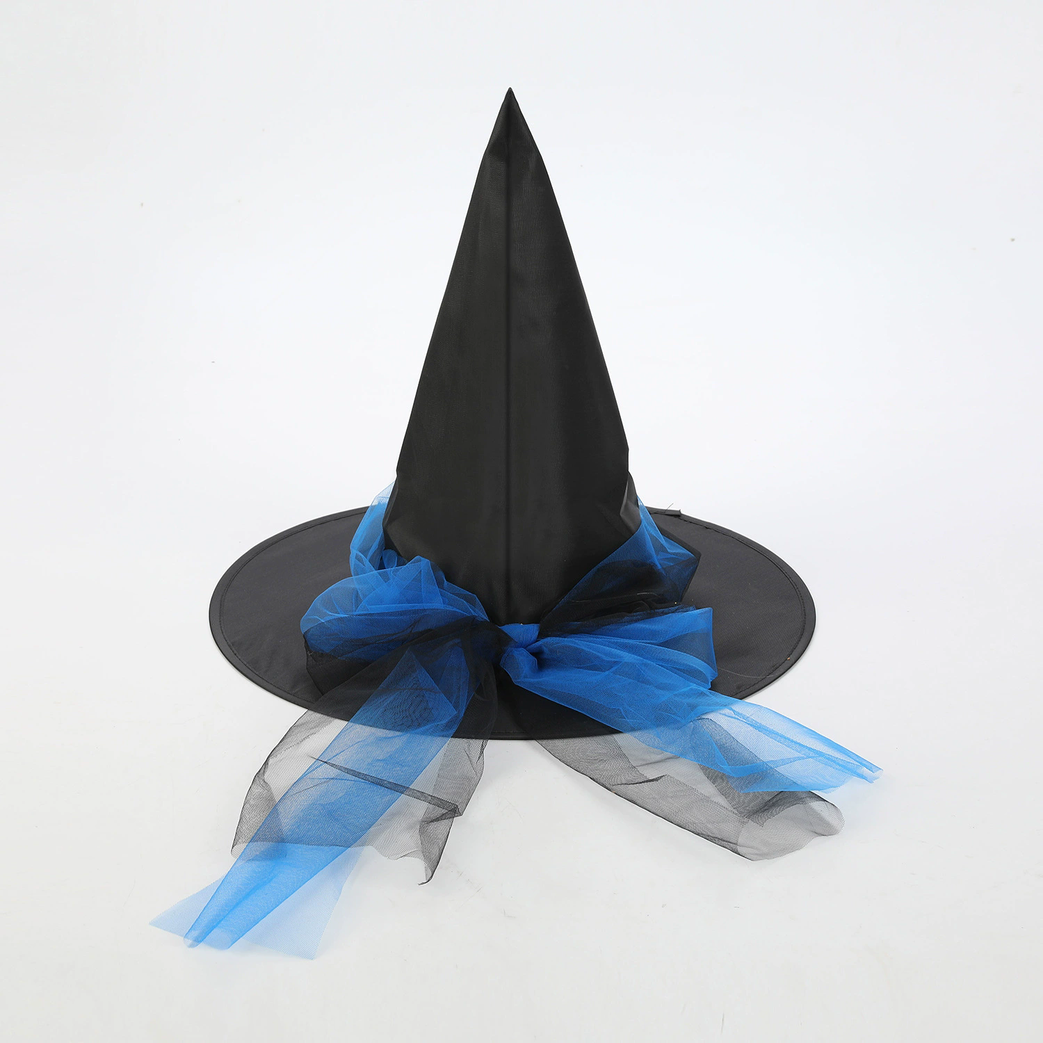 Wholesale Black Oxford Cloth Witch Hat – Bulk Wizard Cap for Halloween Party Supply