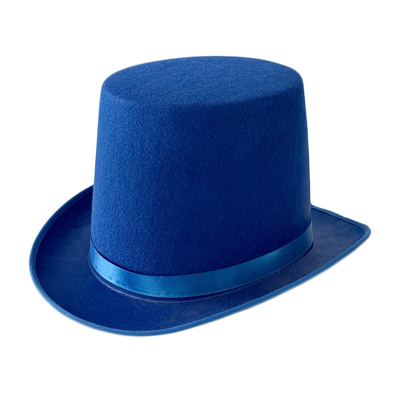 16cm Tall Top Hat – Stovepipe Hat for Magician Costume & Halloween Prop