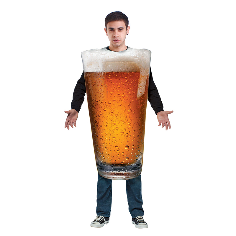 Halloween Costume Hamburger Pizza Cosplay Holiday Party Costume