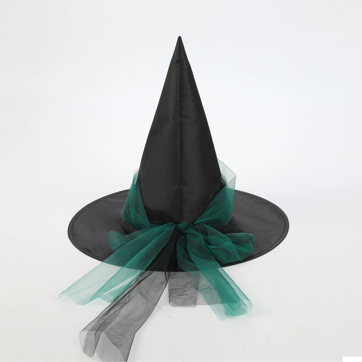 Wholesale Black Oxford Cloth Witch Hat – Bulk Wizard Cap for Halloween Party Supply