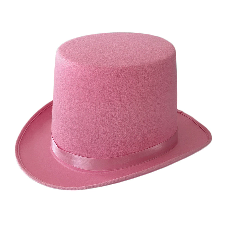 16cm Tall Top Hat – Stovepipe Hat for Magician Costume & Halloween Prop