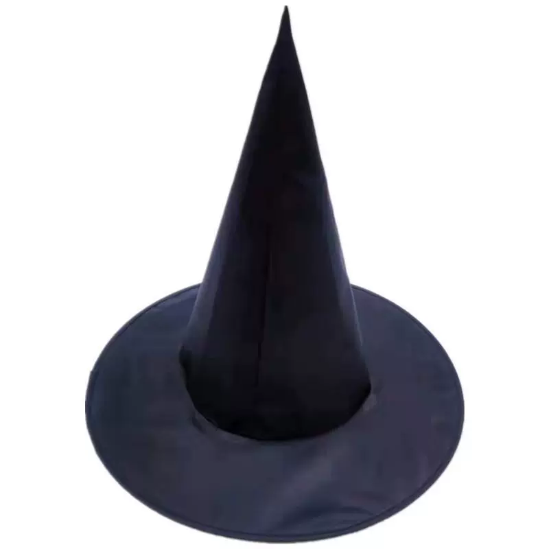 Women's Oxford Cloth Witch Hat – Adult Wizard Costume Cap for Halloween Party Decoration